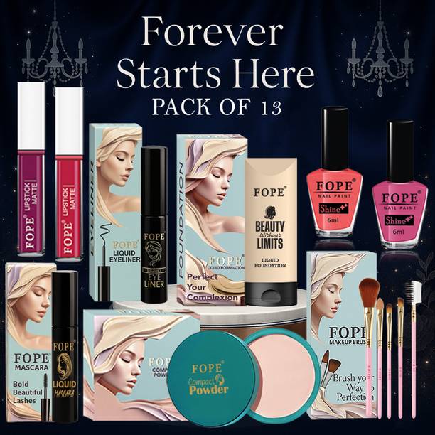 FOPE Makeup Gift Set Bridal Glow Wedding Ready Waterproof Beauty Combo
