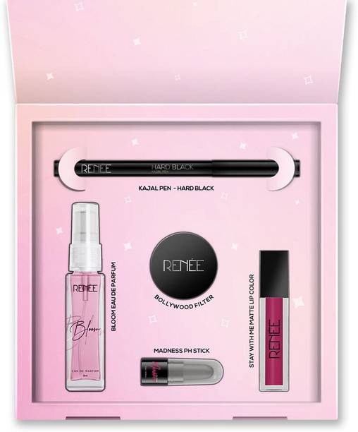 Renee Dream Kit Mini, Curated with Makeup Essentials For Women, for Gifting Pack of 5