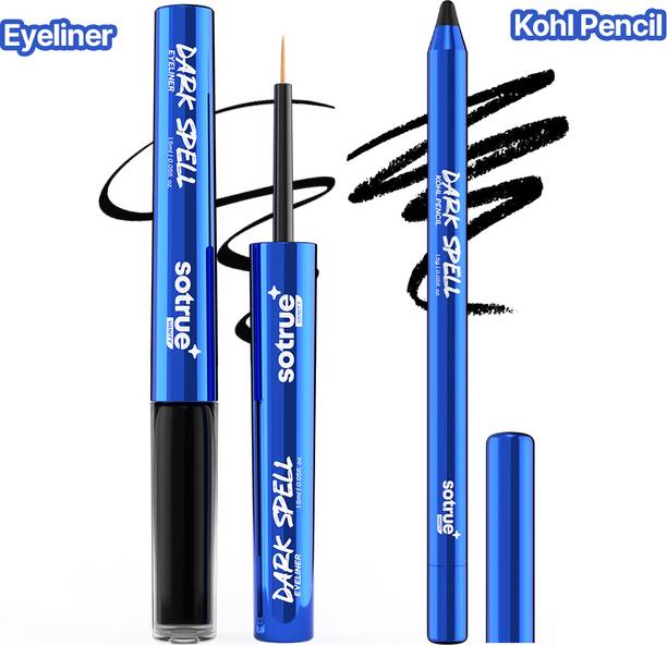 Sotrue Eye Definer Duo – Dark Spell Kajal & Eyeliner Combo