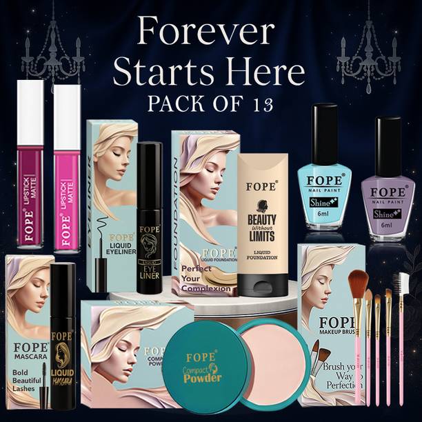 FOPE Makeup Combo Pack Bridal Shine Wedding Ready Waterproof Beauty Makeup