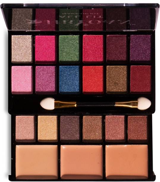 Shryoan 18 Eyeshadows, 3 Compact Powder, 3 Shades Makeup Kit for Womens