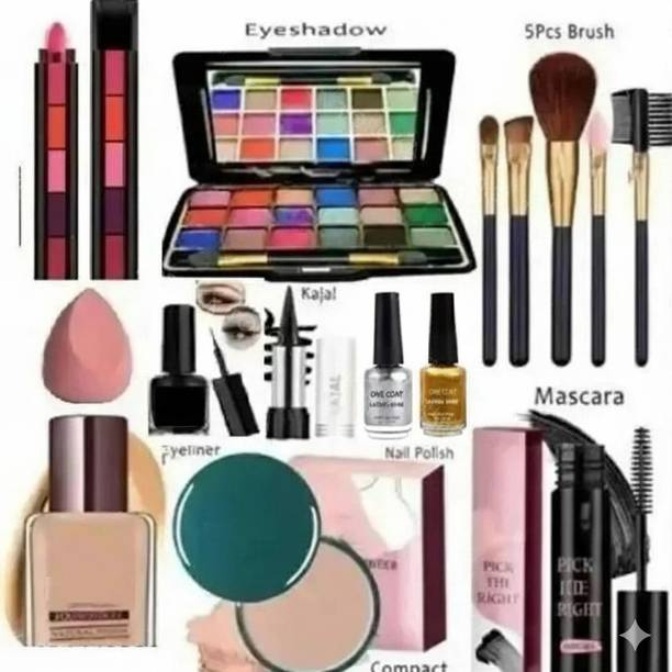 coslane New eyeshadow eyeliner mascara kajal lipstick sindur nail polish & makeup brush