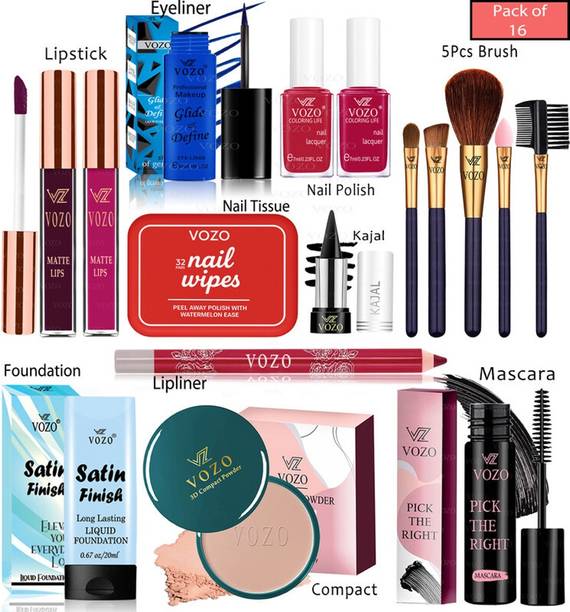 VOZO Bridal Makeup Kit Collection 16 Must-Have Beauty Essentials 50