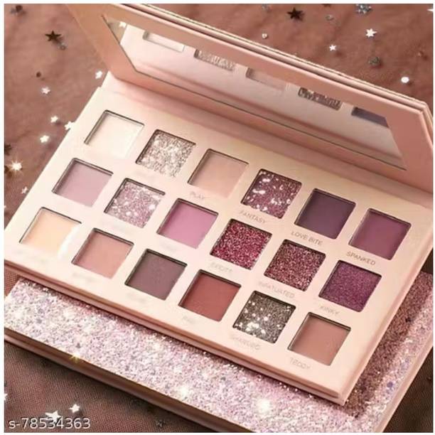 BLUSHSKIN Nudeee Eyeshadow Palette 18 shades(Pack Of 1)