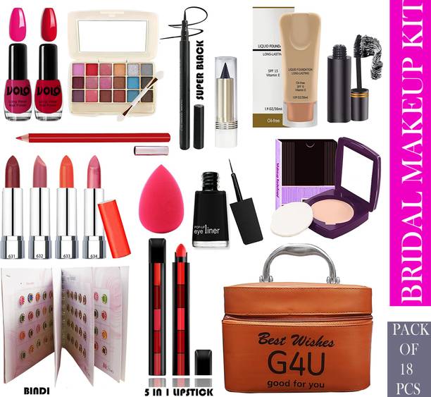 G4U All in One Makeup Kit Makeup Kit for Women Full Kit Multipurpose Makeup Kit A1