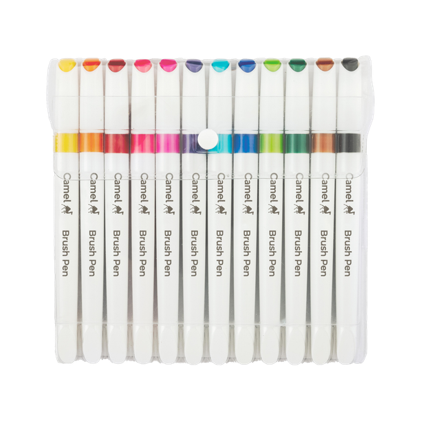 Camel Brush Pen 12 Shades