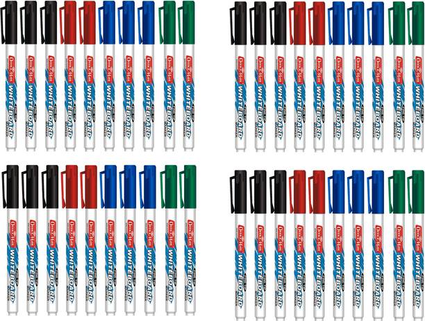 Soni Officemate Fine Tip Whiteboard Marker 10pcs X (Pack of 4)