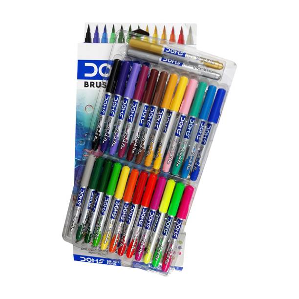 DOMS Majestic Basket Super Soft Artist Brush Pens Set