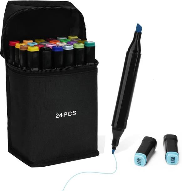 Soucolor Coloured marker pens set 24 pc