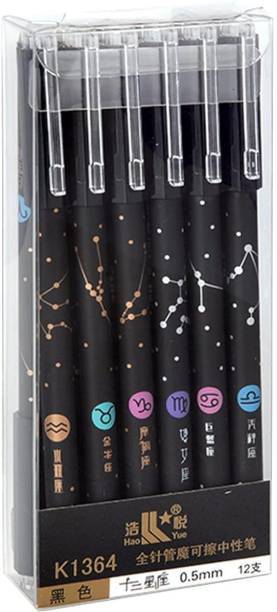 53 Arts 12-Piece Constellation Erasable Pens