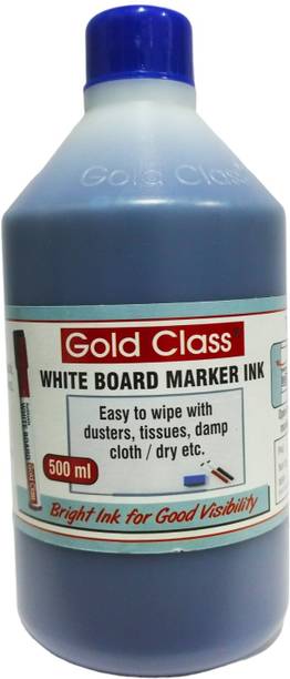 GoldClass White Board Marker Ink, 500ML Suitable for Marker Pens with Multiple Surfaces 500 ml Marker Refill