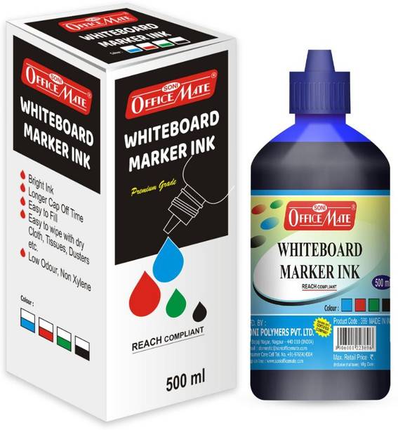 Soni Officemate WHITE BOARD MARKER REFILL INK 500ML, PACK OF 1 500 ml Marker Refill