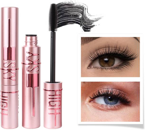 HSQ Sky High Lash Mascara | Waterproof | Volume, Curl & Length Enhancer Black 5 ml