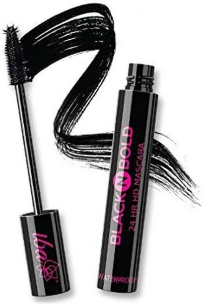 Iba Black N Bold 24 Hr Hd Mascara Waterproof, Lengthening, Curling, Volumising 8 ml