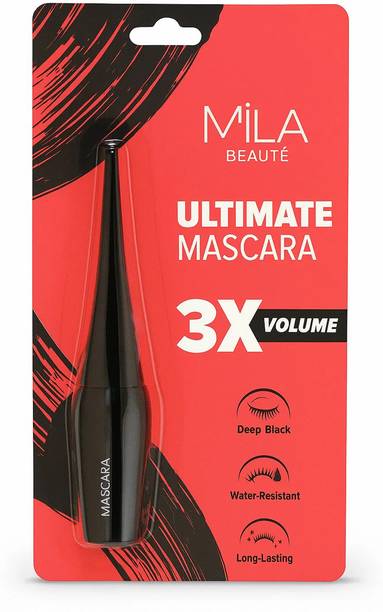 mila beaute Ultimate Black Mascara 3XVOLUME 6ML 6 ml