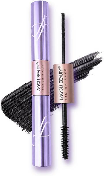 Lakyou Beauty Filter Face Volumizing Lengthening Double Head Mascara Black Water Proof 10 ml