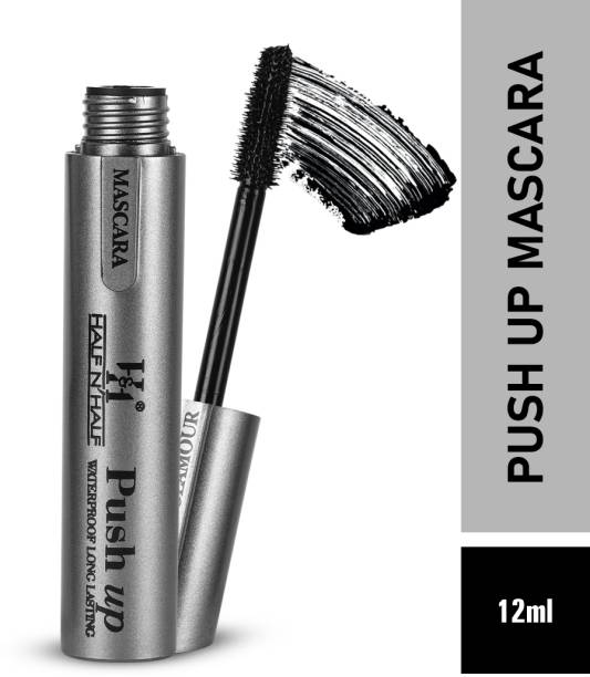 Half N Half Pushup Waterproof & Long Lasting Mascara MC-10 12 ml