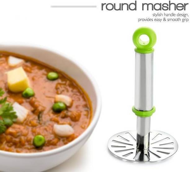 Gambit Stainless Steel Potato | Vegetable Masher | Aloo Masher | Sabji Masher | Kitchen Stainless Steel Masher
