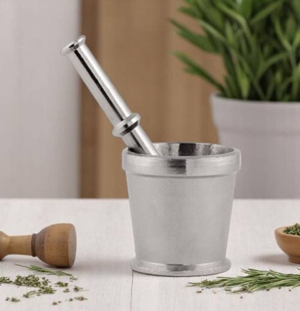 BIZOLO Stainless steel Heavy Mortar And Pestle Set BZ187 Stainless Steel Masher