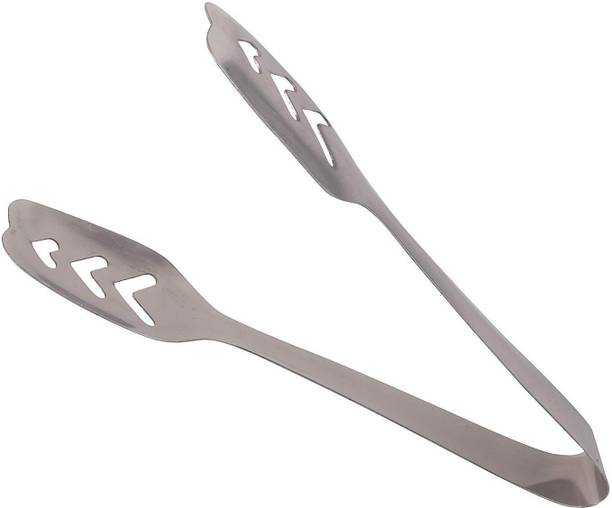 UTENCIL UNIVERSE Stainless Steel Tong Momos Chimta/Pakkad Tong for Kitchen Multipurpose Use Stainless Steel Masher