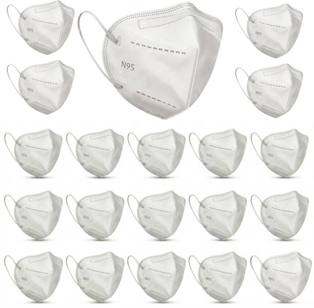 The Divine Exports N95 Pollution Mask N95_white_var20 Reusable, Washable
