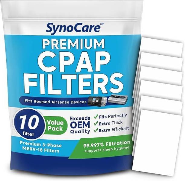 SynoCare SynoCare CPAP/BiPAP Hypoallergenic Filter for S9 and AirSense 10 Models | Durable, Clean & Green Filter, Keeps Air Fresh and Ensures Optimal Performance