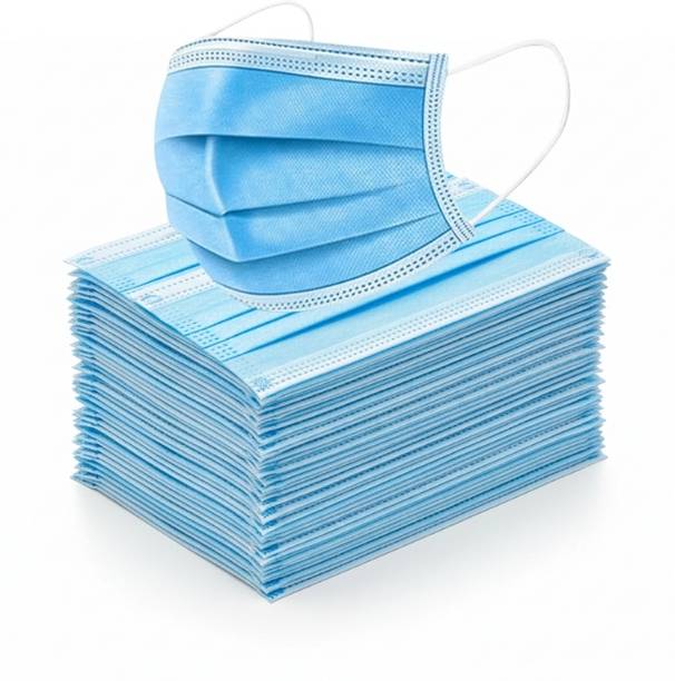 MDSS Disposable Face Mask Blue | Dust & Pollution Protection | 25pcs Disposable Face Mask Blue | Dust & Pollution Protection | 25pcs Cloth Mask