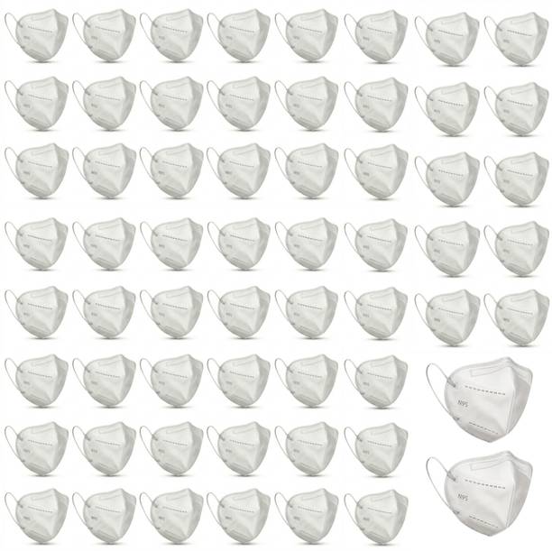 The Divine Exports N95 Pollution Mask N95_white_var60 Reusable, Washable
