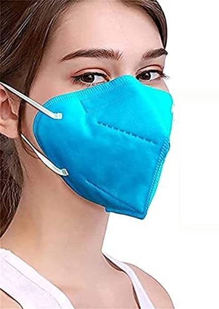 The Divine Exports N95 Mask (Washable,Reusable N95 Mask) blue mask
