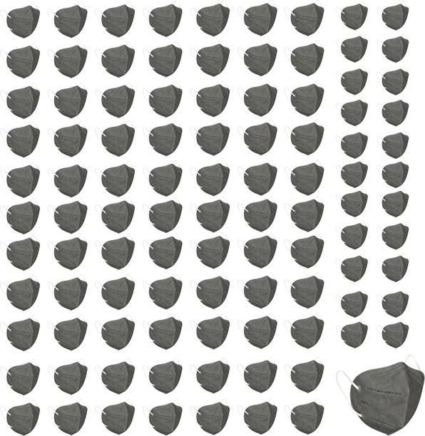 The Divine Exports N95 Face Mask N95_Grey_var100 Reusable, Washable