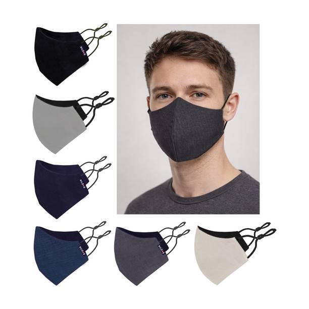 Corosafe 6 Pcs Cloth Mask for Men & Women Washable, Reusable Cloth Mask With Melt Blown Fabric Layer