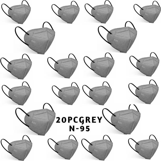 hysavio Premium N95 Mask Comfortable Fit Anti Dust Virus Protection Face Mask Mask Reusable Washable Face Mask for Daily Use Reusable, Washable, Water Resistant