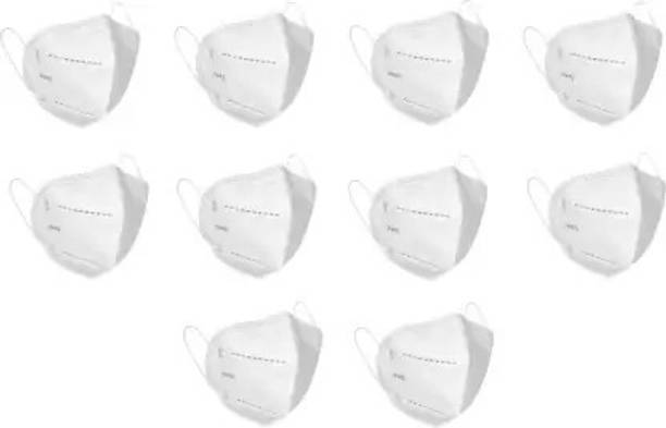 hysavio WhiteN-95 Surgical MaskWith Nose Pin Disposable ISO Mark Breathable ReusableMask Men And Women Reusable, Washable, Water Resistant