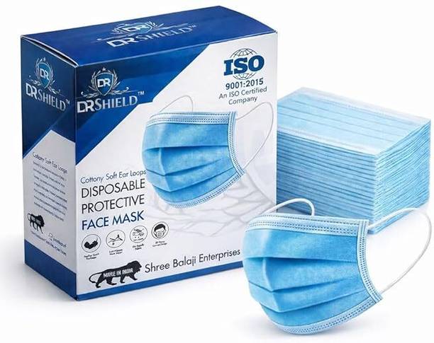 dr shield 3PLY Non-Reusable, Non-Washable Surgical Mask