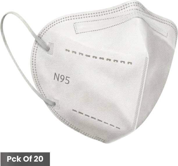 The Divine Exports N95 Pollution Mask N95_white_var20 Reusable, Washable
