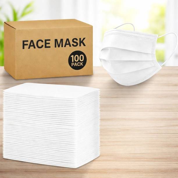 KAPGGRILA Disposable Face Masks with Nose Pin | Soft Surgical Masks Surgical Mask