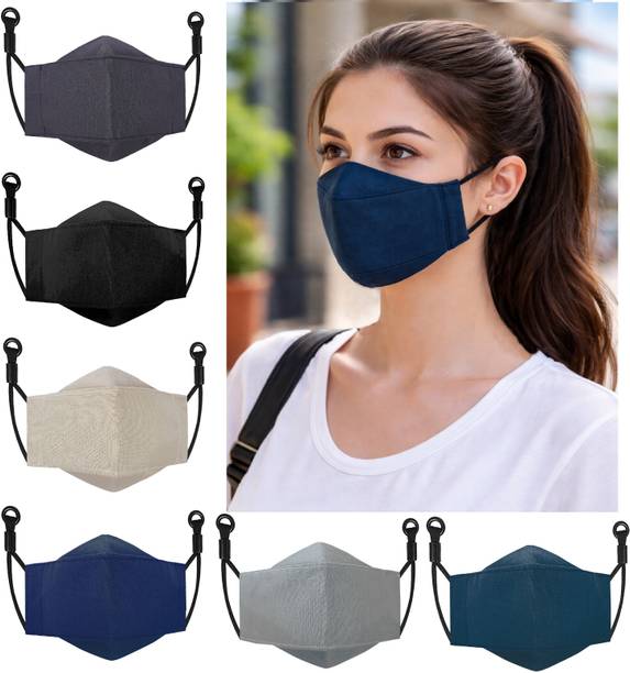 Corosafe Pollution Masks With Adjustable Earloop Mask for Men & Women Cloth Mask With Melt Blown Fabric Layer