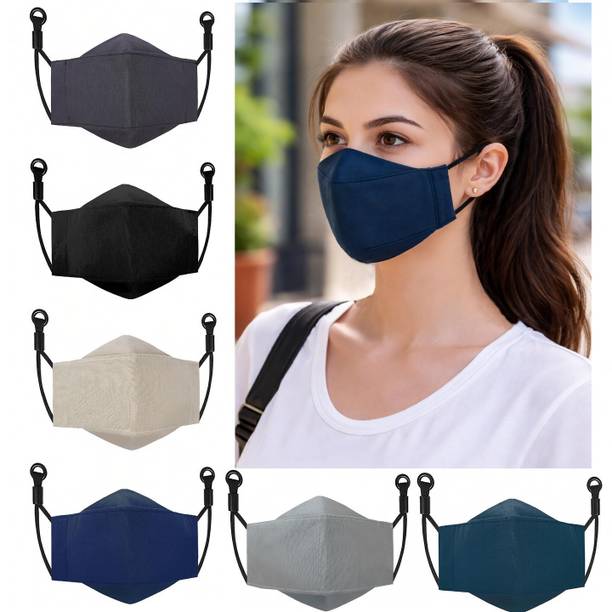 Corosafe Pollution Masks With Adjustable Earloop Mask for Men & Women Cloth Mask With Melt Blown Fabric Layer
