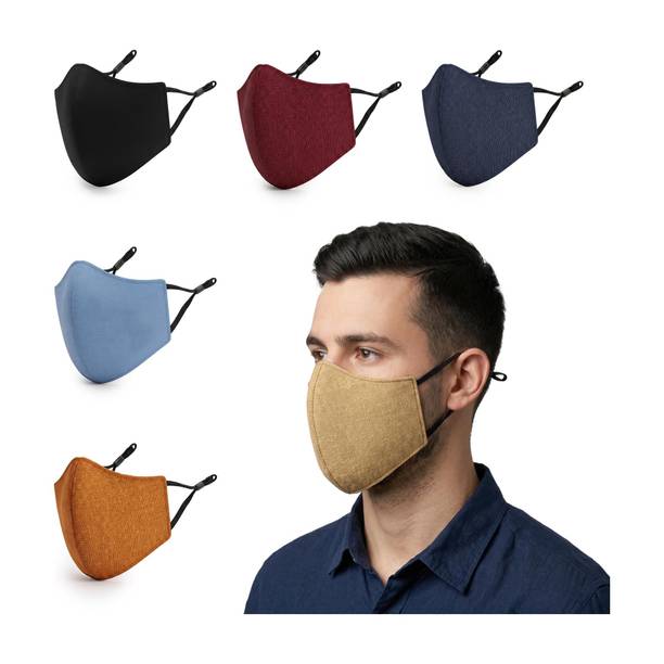 Vaghani 4 Layer Anti Pollution Primium Quality Mask 3 Layer Anti Pollution Mask 6 Pcs Super Breathable Cloth Cotton Mask Reusable, Washable Cloth Mask With Melt Blown Fabric Layer