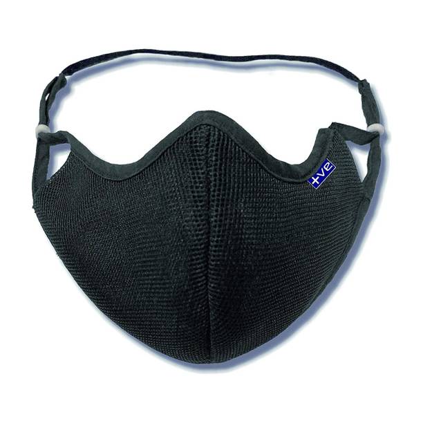 Posi+ve N99 Reusable Face Mask. 99% FOG FREE, 99.80% BFE, Easy Breathing & Sweat absorption, Clear Vision, Soft on Ears, Certified & Compliant by: CE, ISO, GMP, FDA & WHO N99 Washable