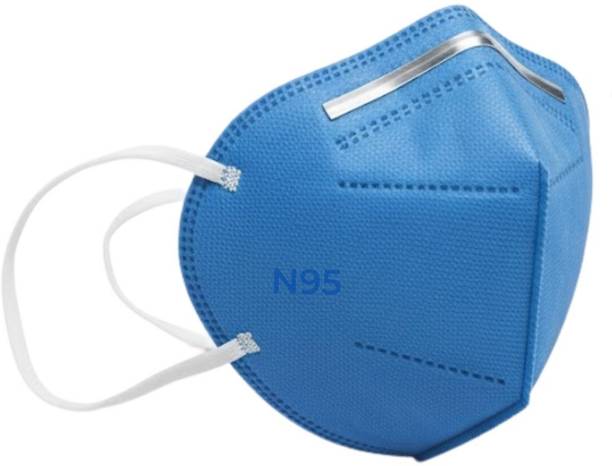 hysavio 10pc N95 Respirator Mask Black | High Filtration Face Mask for Dust, Smoke & Air Pollution Protection Reusable, Washable, Water Resistant