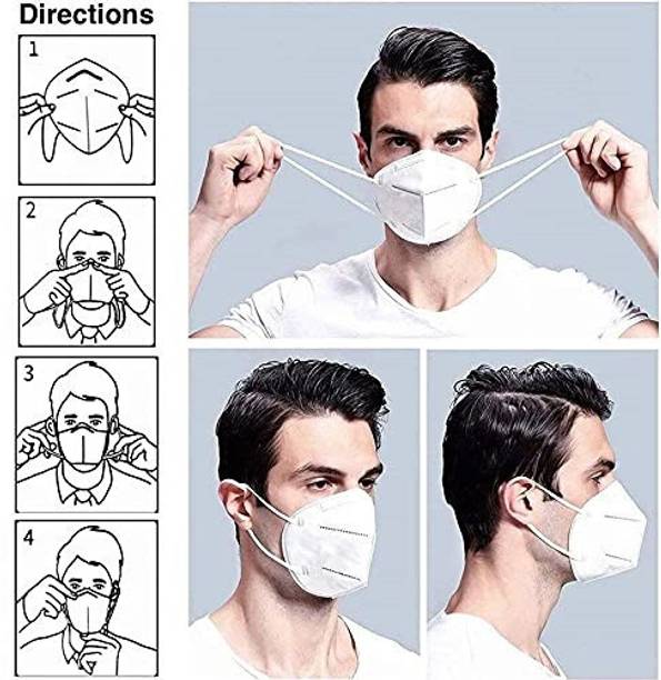Wellstar 100% Certified CE, GMP, ISO Approved Anti-Pollution, Anti-Bacterial, Anti-Viral N95 Face Mask_3