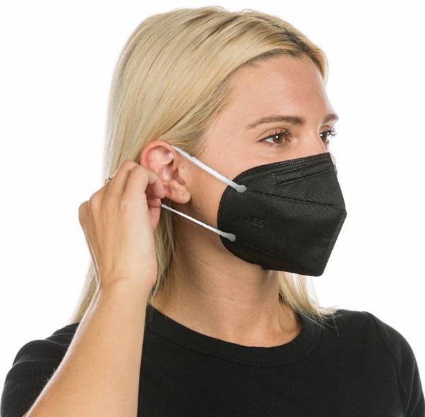C-Cure N95 Mask 5-Layer Melt Blown Filter Breathable Anti-Dust Respirator Face Mask Adjustable Nose Pin | Advance Filter Layer Non-Reusable