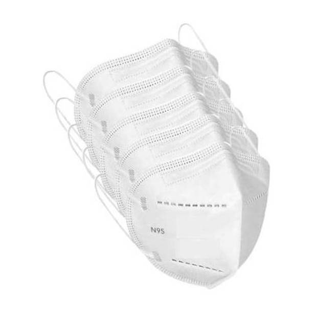 Vaghani 5 Pcs Supermask reusable outdoor protection mask N95 Mask (Who Guidelines) (With Out Filter) Reusable, Washable