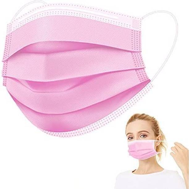 MasterShip 3 Ply Pharmaceutical Breathable Surgical Pollution Face Mask 100 Units With Nose Pin Disposable Iso Mark Non-Washable Surgical Mask
