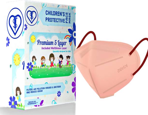 SUBHUSHA color mask for child Reusable Washable Face Mask Breathable pink mask Kids N95 Pink 1PCS Reusable, Washable Cloth Mask With Melt Blown Fabric Layer