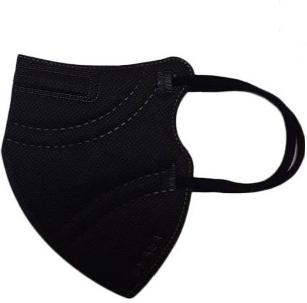 SWASA Plus N-95/FFP2 Black BlackPM0.3 Reusable