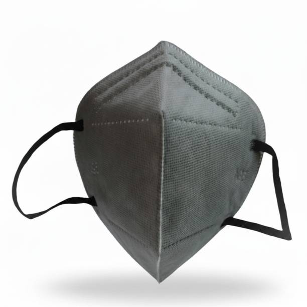 7SHIELD Grey N95 Medical Mask High-Performance Healthcare and Personal Use For Medical,Industrial,Travel 5-Ply Grey N-95 Washable, Reusable, Water Resistant