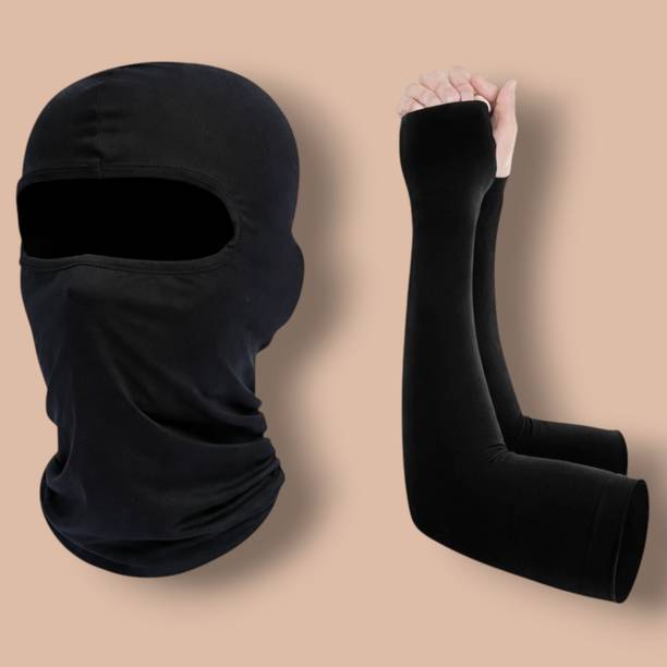 gosulbra fashion Black Bike Face Mask for Men & Women