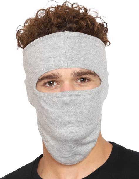 गजराज सिल्वर बाइक फेस मास्क पुरुष और महिला के लिए